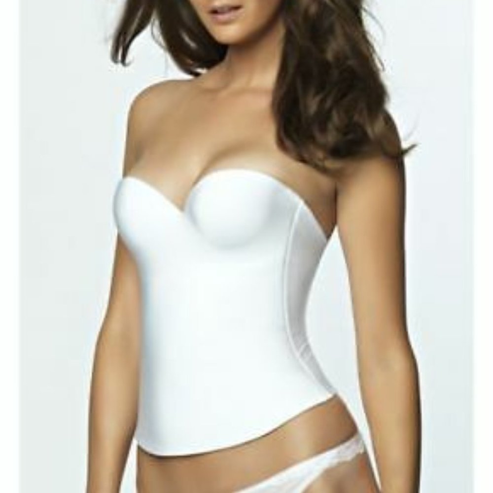 David's Bridal Smooth Seamless Longline Bra (#7643 'Felina') - 36B